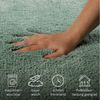 OTTO home Badematte Kaarin, Höhe 30 mm, rutschhemmend beschichtet, schnell trocknend, Polyester, rechteckig, Badteppich, getuftet, flauschig, hochflor, große Farbauswahl Bild 4