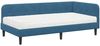 vidaXL Eckbettgestell Blau 90 x 190 cm Samt 3394143 Bild 2
