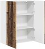 vidaXL Wandschrank PORTO Altholz 80 x 31 x 100 cm Holzwerkstoff 885503 Bild 5