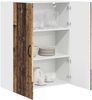 vidaXL Wandschrank PORTO Altholz 80 x 31 x 100 cm Holzwerkstoff 885503 Bild 3
