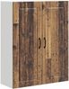 vidaXL Wandschrank PORTO Altholz 80 x 31 x 100 cm Holzwerkstoff 885503 Bild 2
