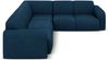 Micadoni Ecksofa Molino 5-Sitzer Chenille Rebel Königsblau Bild 2