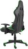 vidaXL Gaming-Stuhl Drehbar Grün PVC [20493] Bild 4