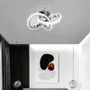 Riserva LED Deckenleuchte Moderne Kleeblatt LED Deckenleuchte Chrom 22W für Wohnbereich Bild 2