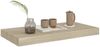vidaXL Schwebendes Wandregal Eichefarben 50x23x3,8 cm MDF 323871 Bild 3