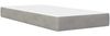 vidaXL Bettgestell mit Matratze mit Kopfteil Hellgrau 90 x 190 cm Samt 3415018 Bild 5