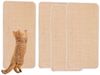 BlingBin Kratzmatte 2 Stück Kratzmatte Katze, 60x30 cm Teppich Katzen Kratzteppich Sisal, (4er Set, 4-tlg, 4 Stück), Teppich Vorleger für Sofa Möbel Tür Kratzschutz, Katze Kratzschutzfür Bild 5