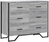vidaXL Kommode Grau Sonoma 91x35,5x74,5 cm Holzwerkstoff 3295305 Bild 2