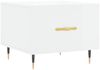 vidaXL Couchtisch Hochglanz-Weiß 50x50x40 cm Holzwerkstoff 829352 Bild 2