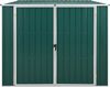 vidaXL Gerätehaus Grün 195x198x159 cm Verzinkter Stahl 46253 Bild 3