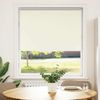 vidaXL Verdunkelungsrollo Cremeweiß 115x150cm Stoffbreite 110,7cm 4011651 Bild 2
