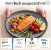Steingut Geschirrset 12 Pers. Ibiza 36-tlg Hochwertiges Mediterranes TEST SEHR GUT Steingut Geschirr Set - Schüssel- und Teller Set - Tafelservice 12 Personen Geschirrsets Pure Living in Grau Bild 3