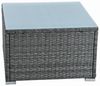 Estexo Rattan Lounge Gartenmöbel Set, Sofa 3-Sitzer, Grau Bild 2