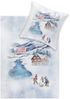 Estella Kuschel Flanell Bettwäsche 135x200 Mountain lake Winterlandschaft 4472-101 Bild 2
