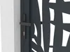 Vente-unique - TOGIRO Side gate Metall Grau - B 4,6 cm x H 176 cm x L 103 cm Bild 5