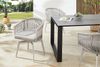 riess-ambiente Gartenstuhl ROPE greige - Aluminium, inkl. Kissen, In- und Outdoor, 360° drehbar (Einzelartikel, 1 St), wetterfester Gartensessel mit Geflecht - ideal für Balkon & Terrasse Bild 3