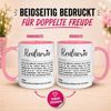 Momentals Tasse Rente Frau – Definition Rentnerin – Geschenk Renteneintritt Ruhestand, Gratis Versand · Links-&Rechtshänder · Spülmaschinenfest Bild 3