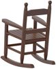 vidaXL Schaukelstuhl für Kinder Braun Massivholz Pappel 4008880 Bild 5