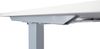 Schreibtisch >e-desk< in weiss/alu - 120x72x72 (B/H/T) elektrisch verstellbar Bild 5