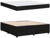 vidaXL Bettrahmen mit Matratze Schwarz 180 x 200 cm Stoff 3398427 Bild 4