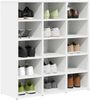 vidaXL Schuhschrank mit Regal Weiß 77,5 x 30 x 83,5 cm Holzwerkstoff 808720 Bild 3