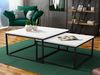 Im Set zwei Couchtische Dakenti (Farbe: Schwarz / Bianco Marmor) Bild 5