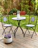 Gartenstuhl 2er Set CAMPRENA Metall Schwarz Bild 3
