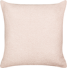 Kissen 2er Set Ohne Muster LEUZEA Bouclé 45 x 45 cm Pastellrosa Bild 5