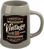 RAHMENLOS® Bierkrug als Geschenk zum 50. Geburtstag - Vintage Retro, Steinzeug, ca. 500 ml Bild 1