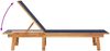 vidaXL Sonnenliegen 2 Stk. mit Tisch Blau Massivholz Akazie Textilene 3279254 Bild 5