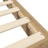 vidaXL Bodenbettgestell Artisan-Eiche 80 x 200 cm Holzwerkstoff 8009082 Bild 5