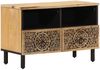 vidaXL TV-Schrank 70x33x46 cm Massivholz Mango 358213 Bild 2