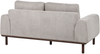 2-Sitzer Stoffsofa Hellgrau LAURILA Bild 5