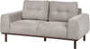 2-Sitzer Stoffsofa Hellgrau LAURILA Bild 4