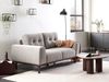 2-Sitzer Stoffsofa Hellgrau LAURILA Bild 3