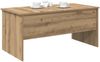 vidaXL Couchtisch Artisan-Eiche 102 x 50,5 x 46,5 cm Holzwerkstoff 880717 Bild 3