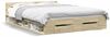 vidaXL Bettgestell mit Schubladen Sonoma-Eiche 135x190cm Holzwerkstoff 3280771 Bild 2