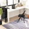 Drehstuhl Chenille mit 360°-Drehfunktion & 5 Rollen, 71x60x71 cm, Beige Bild 4