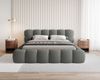 Chilly Möbel Polsterbett Stone Dunkelgrau Bouclé Stoff 200x200 cm mit Stauraum Quelle 92 Bild 3
