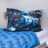 Harry Potter Bettwäsche 140x200 + 70x90 cm Hogwarts Express Design 100 % Baumwolle Bild 4