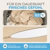 ELONEO Klappmatratze, Gästematratze, 3-teilige Faltmatratze, Schaumstoff extra dick (15cm), waschbar, Bandscheibenwürfel, klappbar, Faltbare Matratze, Erwachsene (Creme, 90 x 200 x 15 cm) Bild 5
