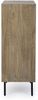 Kommode Seyra aus Mangoholz, modernes Design, naturfarben, 4 Türen, Bizzotto, 92 cm breit Bild 5