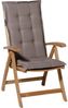 Madison Hochlehner-Auflage Basic 123x50 cm Taupe 447138 Bild 3
