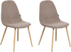 Esszimmerstuhl 2er Set HILDEN Cord Taupe Bild 4