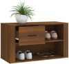 vidaXL Schuhschrank Braun Eichen-Optik 80x35x45 cm Holzwerkstoff 816759 Bild 4