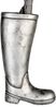 Casablanca Schirmständer, Gummistiefel, "Stiefel", Keramik, silberfarben, , L. 11 cm, B. 26 cm, H. 45 cm 56185 Bild 5