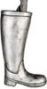 Casablanca Schirmständer, Gummistiefel, "Stiefel", Keramik, silberfarben, , L. 11 cm, B. 26 cm, H. 45 cm 56185 Bild 4