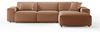 KAWOLA Sofa RANI Ecksofa Cord rost Recamiere rechts 71 x 189 x 299 cm Bild 3