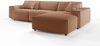 KAWOLA Sofa RANI Ecksofa Cord rost Recamiere rechts 71 x 189 x 299 cm Bild 2