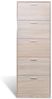 vidaXL Schuhschrank mit 5 Schuhkippern Holz Eichen-Optik 241241 Bild 4